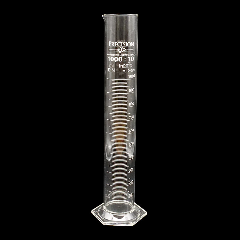 B 40gcg 1000 1000 Ml Graduated Cylinder Glass Precision Measurement Equipment Ltd